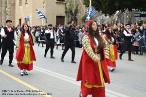174- Rhodes- Defile Dodecanese grec